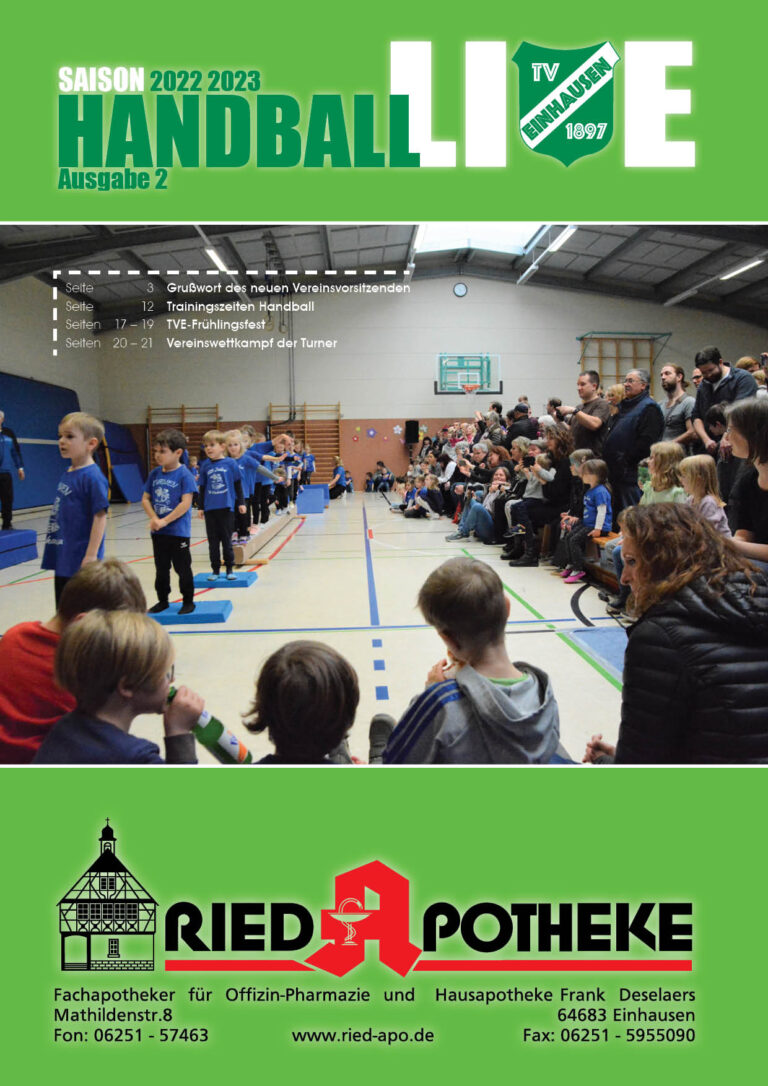 HandballLive2023_Ausgabe2_070623