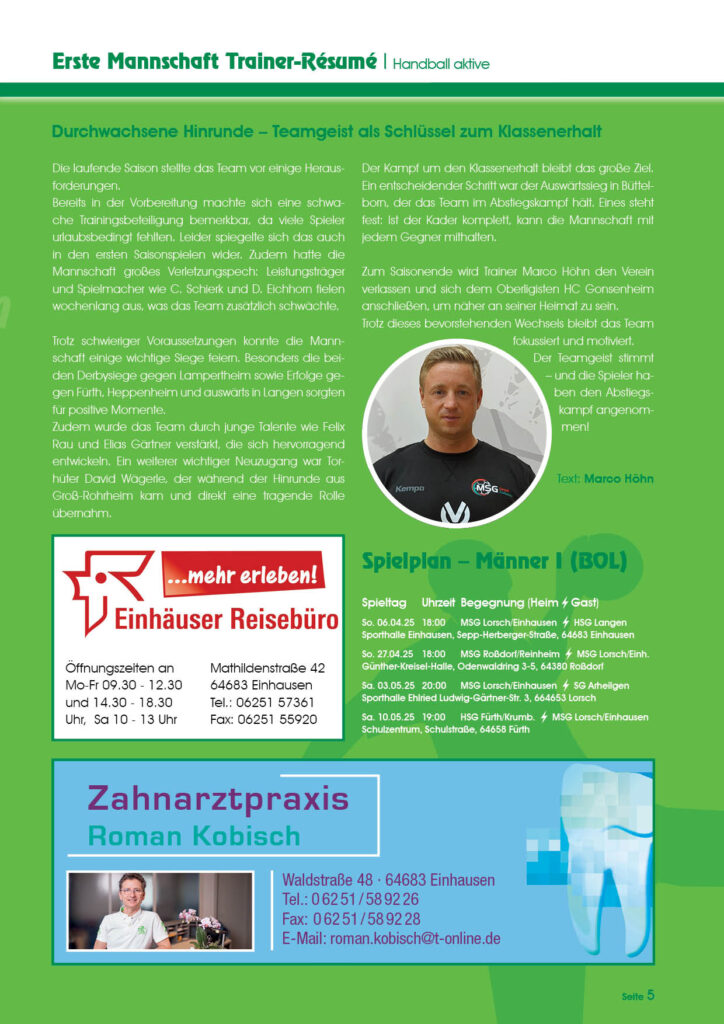 HandballLive2425_Ausgabe05